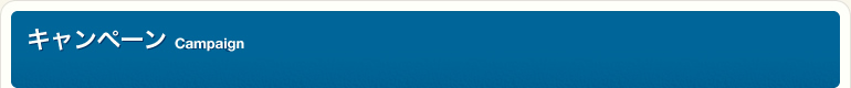 キャンペーン