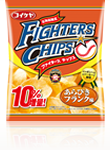ファイターズチップス あらびきフランク味