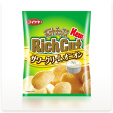 リッチカット サワークリームオニオン (コンビニ限定)